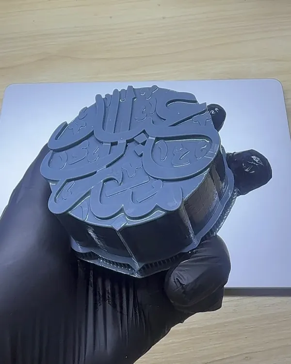 Le master imprimé en 3D, vu de biais